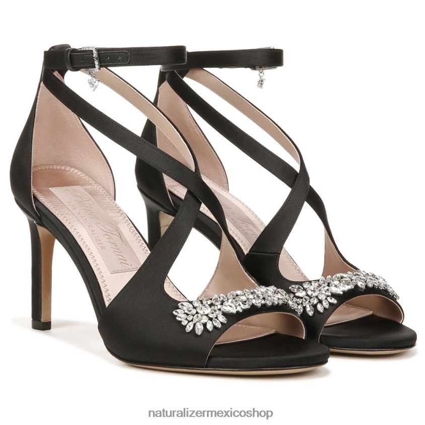 sandalias | sandalia de vestir amor 60D4P0298 Naturalizer mujer tela negra