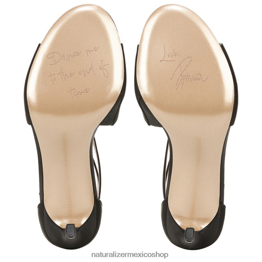 sandalias | sandalia de vestir amor 60D4P0298 Naturalizer mujer tela negra