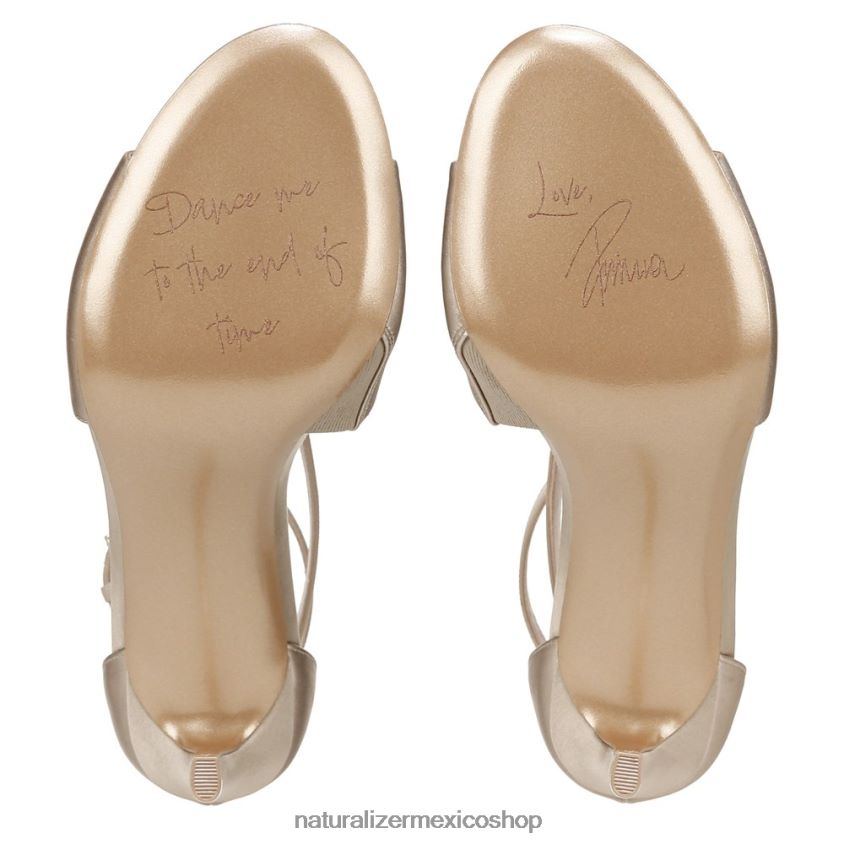 sandalias | sandalia de vestir amor 60D4P0300 Naturalizer mujer tela de champán