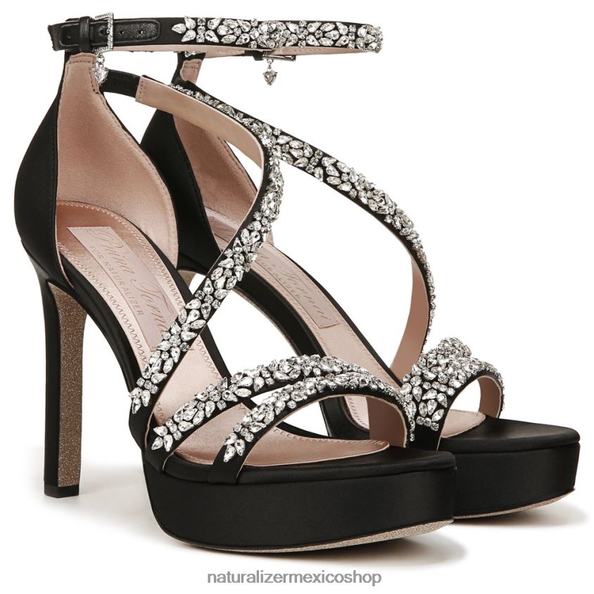 sandalias | sandalia de vestir de amor 60D4P0308 Naturalizer mujer tela negra