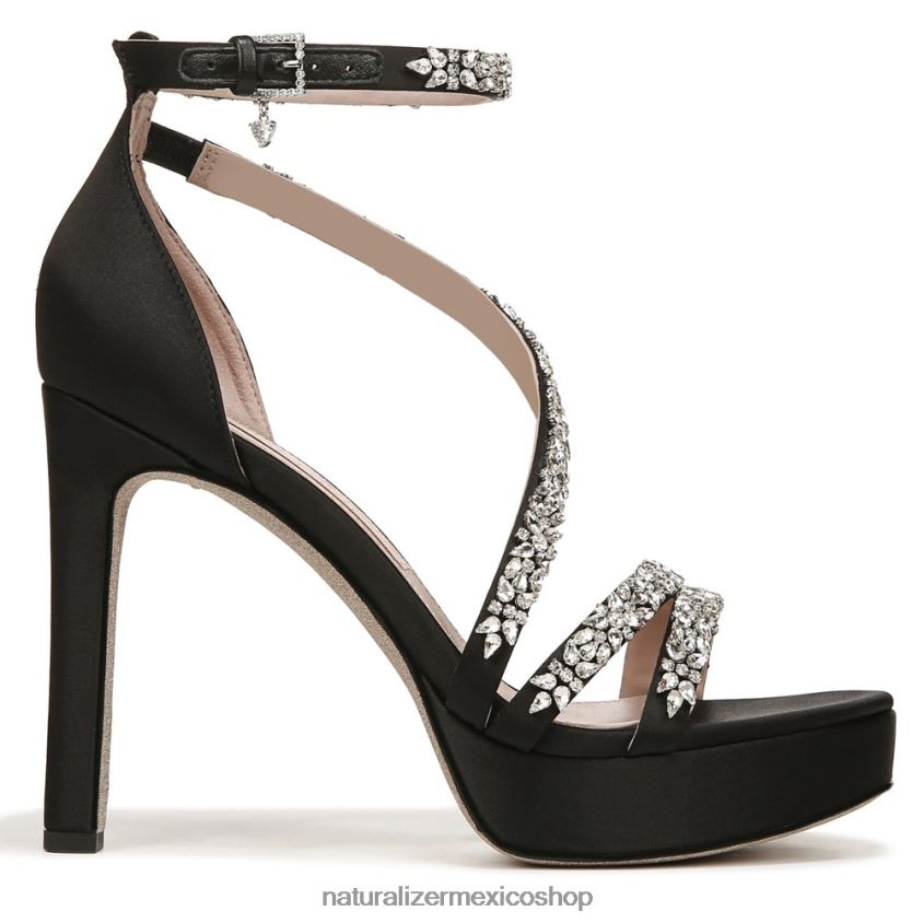 sandalias | sandalia de vestir de amor 60D4P0308 Naturalizer mujer tela negra