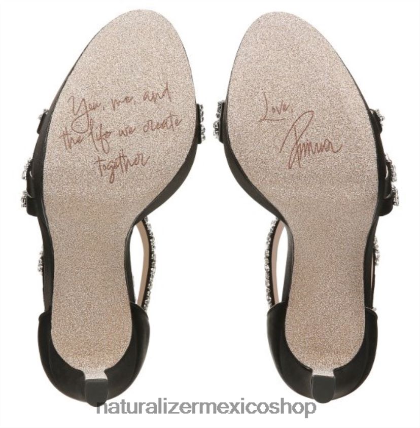 sandalias | sandalia de vestir de amor 60D4P0308 Naturalizer mujer tela negra