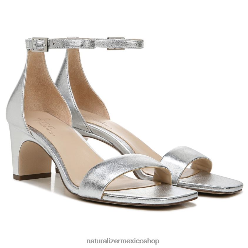 sandalias | sandalia de vestir iriss 27 edit 60D4P0116 Naturalizer mujer cuero plateado