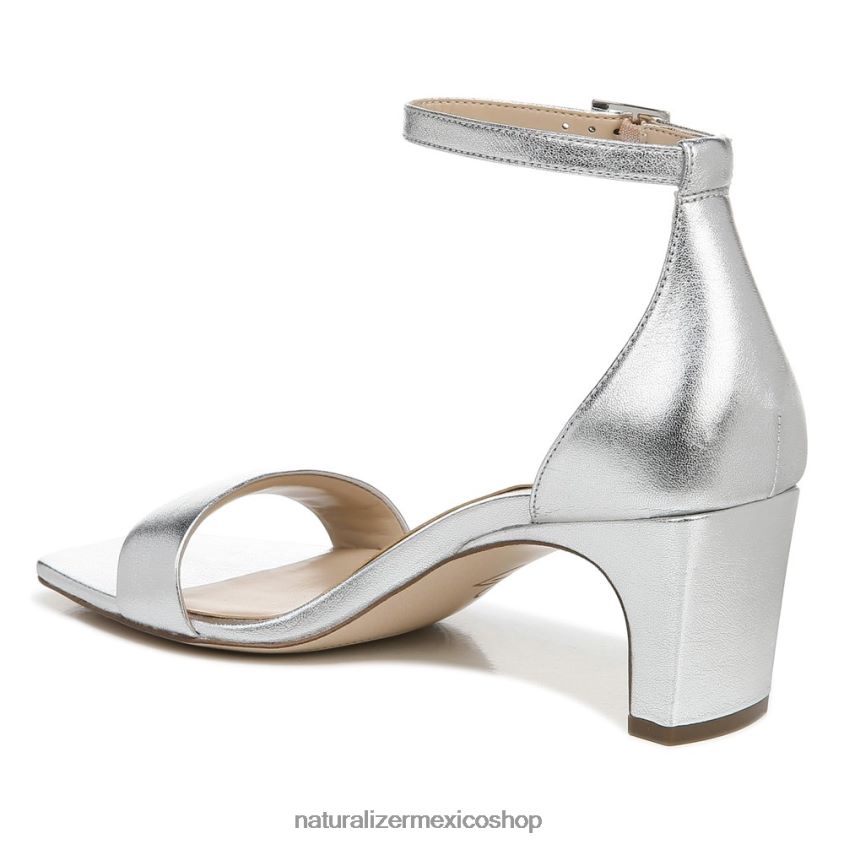 sandalias | sandalia de vestir iriss 27 edit 60D4P0116 Naturalizer mujer cuero plateado