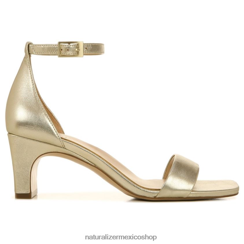 sandalias | sandalia de vestir iriss 27 edit 60D4P0119 Naturalizer mujer cuero dorado claro