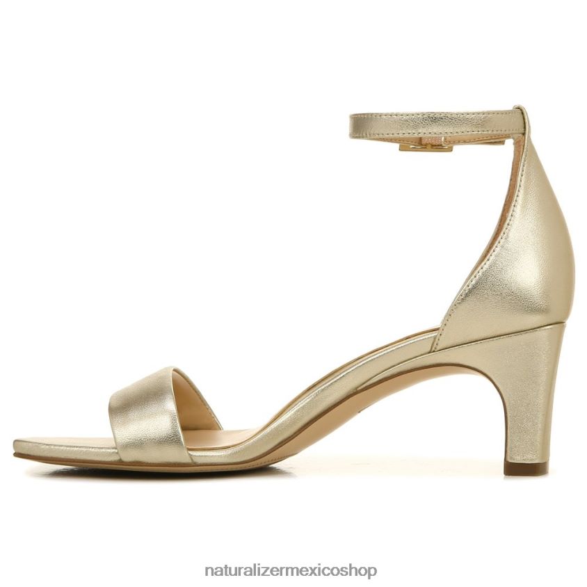 sandalias | sandalia de vestir iriss 27 edit 60D4P0119 Naturalizer mujer cuero dorado claro