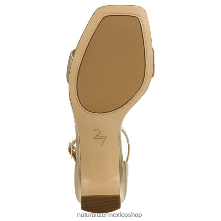 sandalias | sandalia de vestir iriss 27 edit 60D4P0119 Naturalizer mujer cuero dorado claro