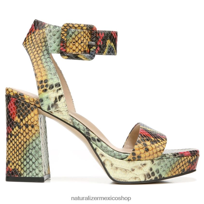 sandalias | sandalia de vestir jaselle 27 edit 60D4P0212 Naturalizer mujer cuero de serpiente múltiple