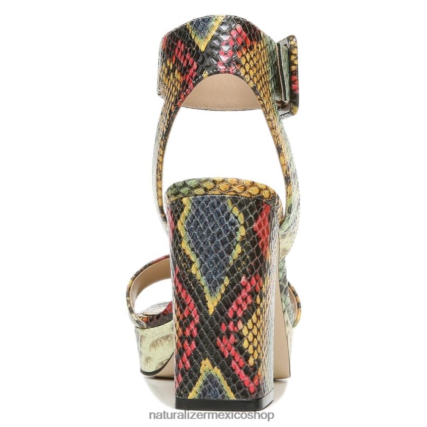 sandalias | sandalia de vestir jaselle 27 edit 60D4P0212 Naturalizer mujer cuero de serpiente múltiple