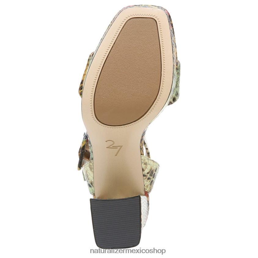 sandalias | sandalia de vestir jaselle 27 edit 60D4P0212 Naturalizer mujer cuero de serpiente múltiple