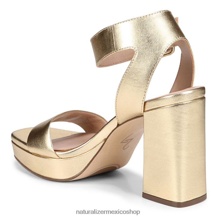 sandalias | sandalia de vestir jaselle 27 edit 60D4P0216 Naturalizer mujer cuero dorado