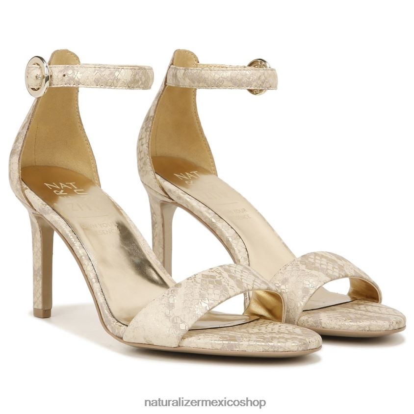 sandalias | sandalia de vestir kinsley 60D4P046 Naturalizer mujer cuero dorado