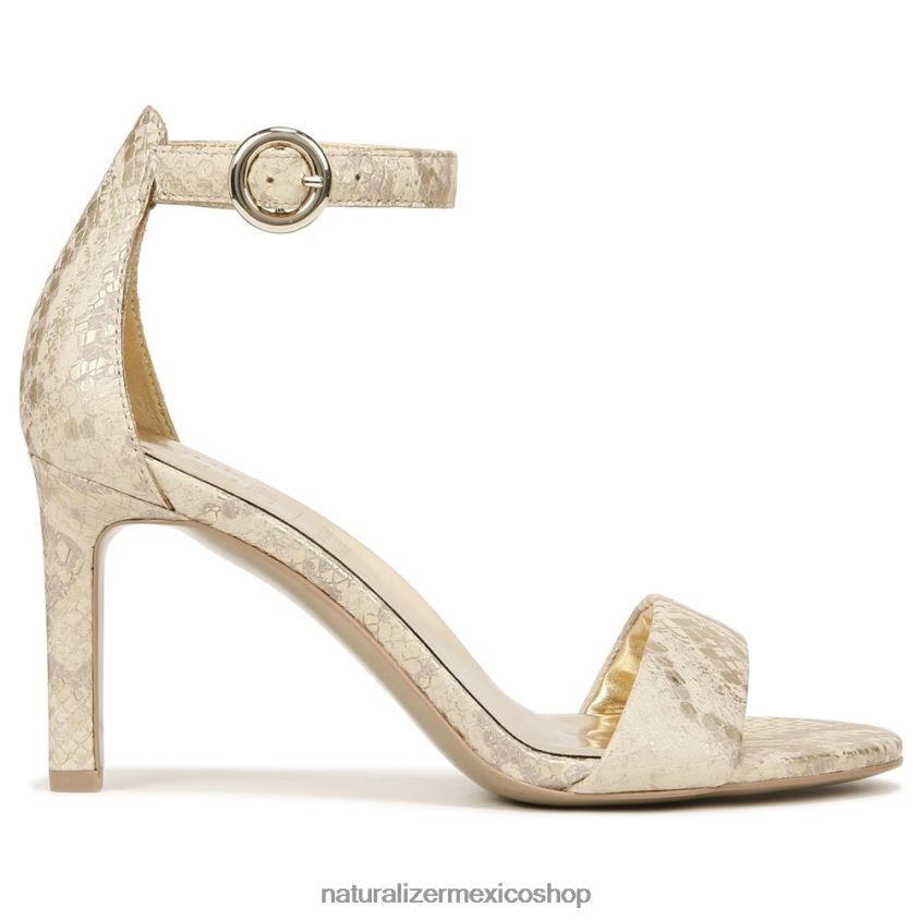 sandalias | sandalia de vestir kinsley 60D4P046 Naturalizer mujer cuero dorado
