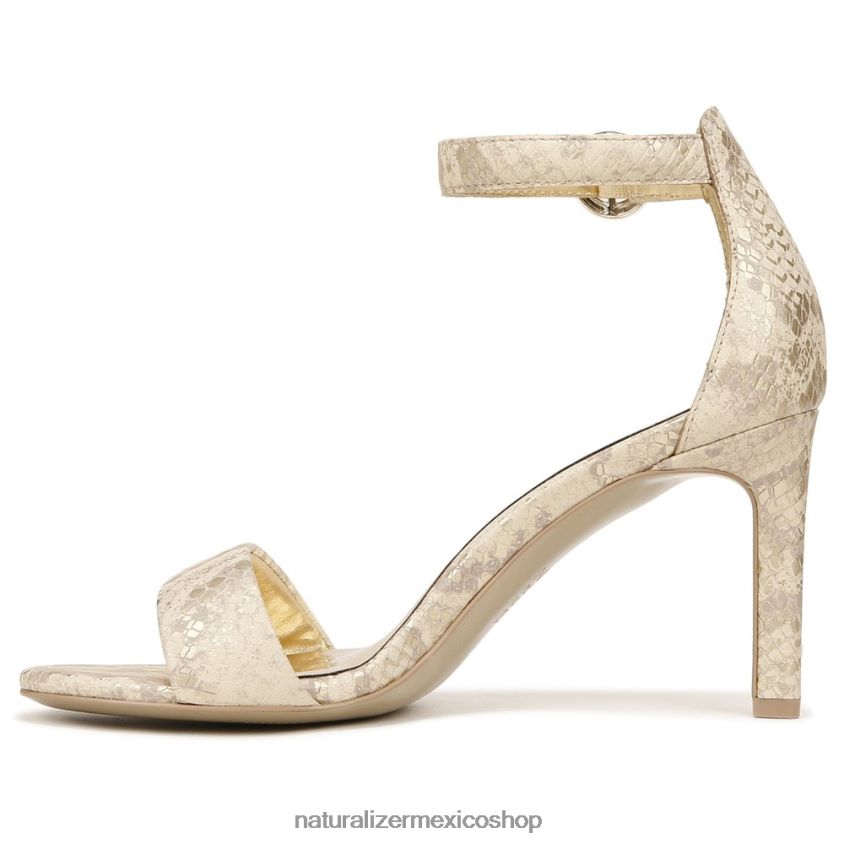 sandalias | sandalia de vestir kinsley 60D4P046 Naturalizer mujer cuero dorado