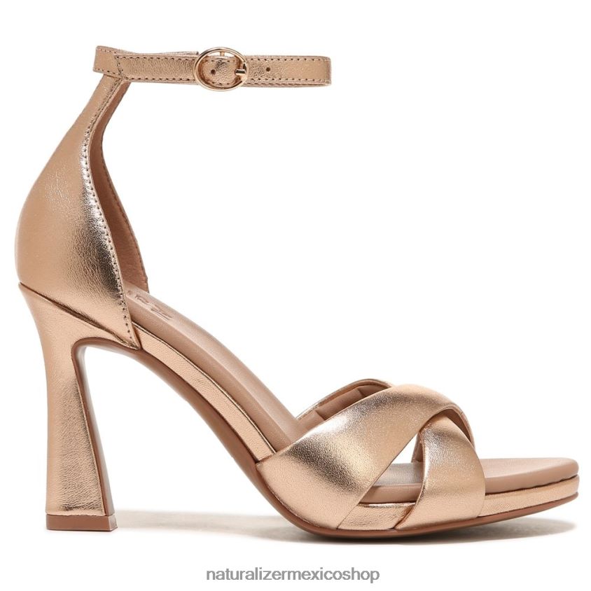 sandalias | sandalia de vestir lizbeth 60D4P0219 Naturalizer mujer piel de champán suave