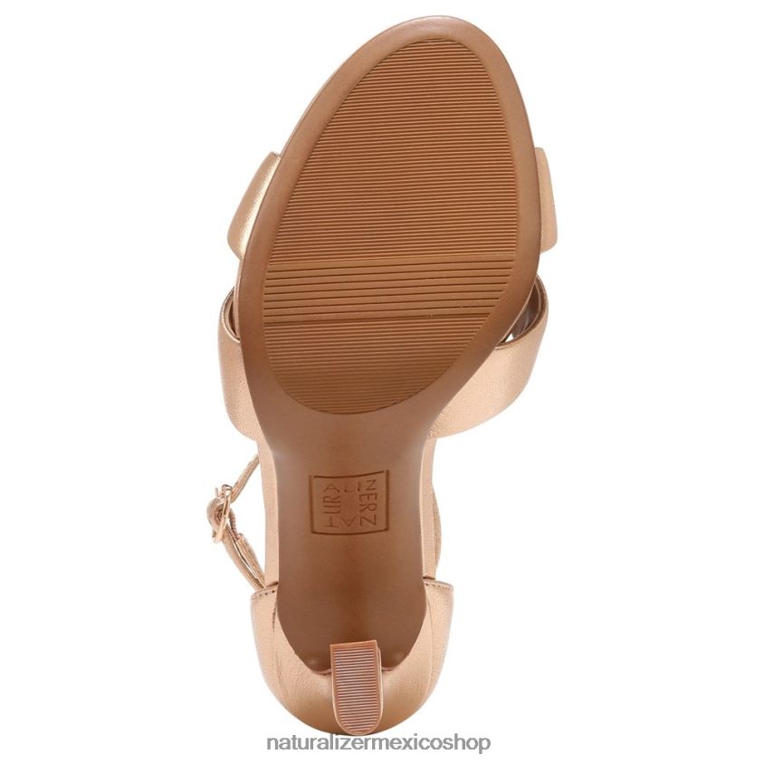 sandalias | sandalia de vestir lizbeth 60D4P0219 Naturalizer mujer piel de champán suave