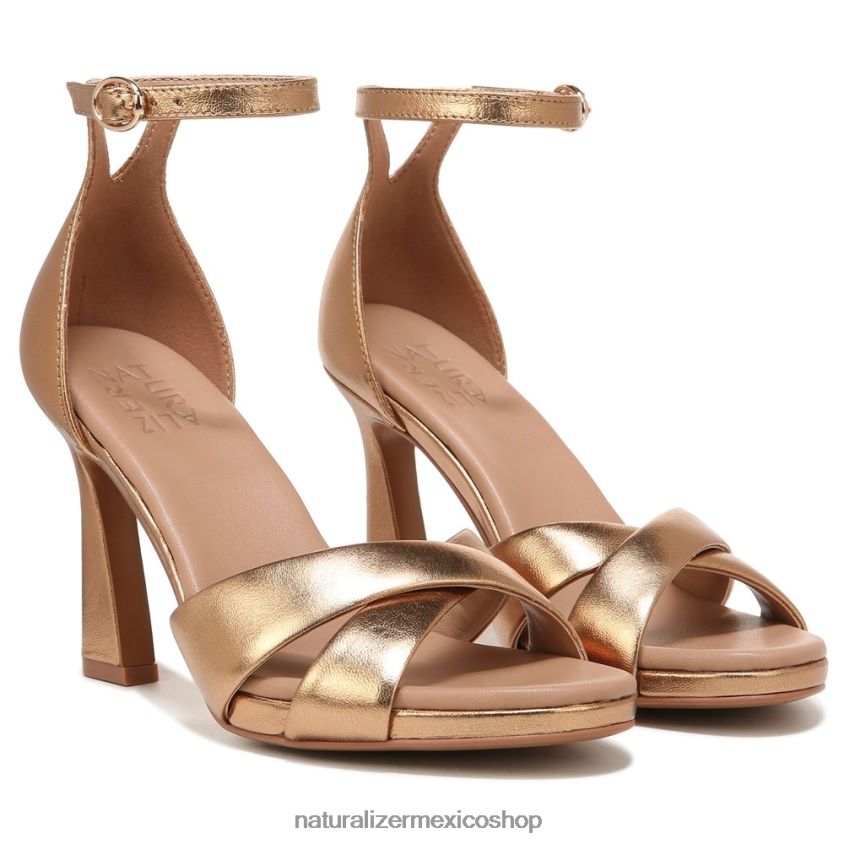sandalias | sandalia de vestir lizbeth 60D4P0221 Naturalizer mujer cuero de caramelo