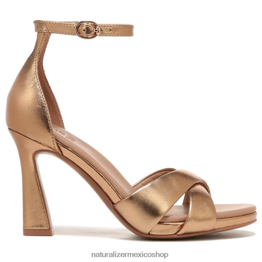 sandalias | sandalia de vestir lizbeth 60D4P0221 Naturalizer mujer cuero de caramelo
