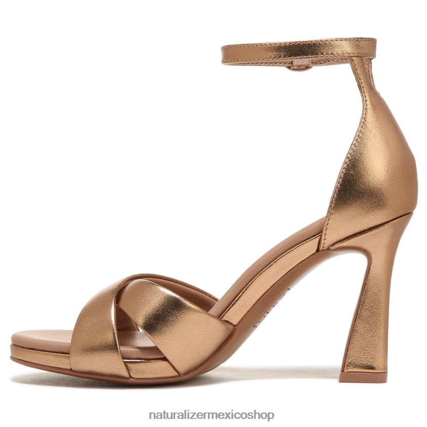 sandalias | sandalia de vestir lizbeth 60D4P0221 Naturalizer mujer cuero de caramelo