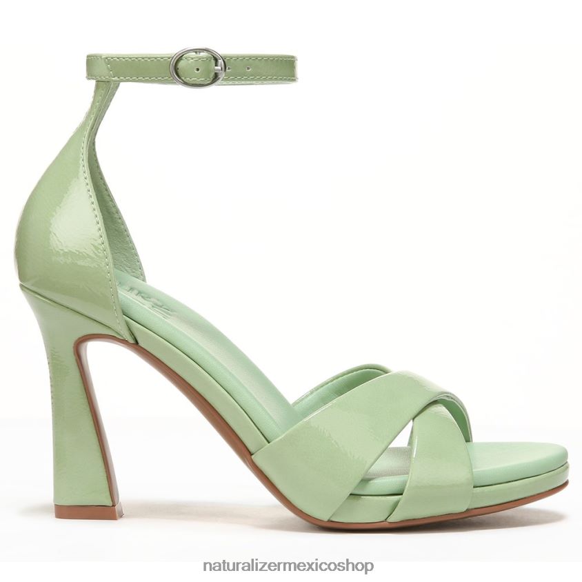 sandalias | sandalia de vestir lizbeth 60D4P0223 Naturalizer mujer charol verde menta