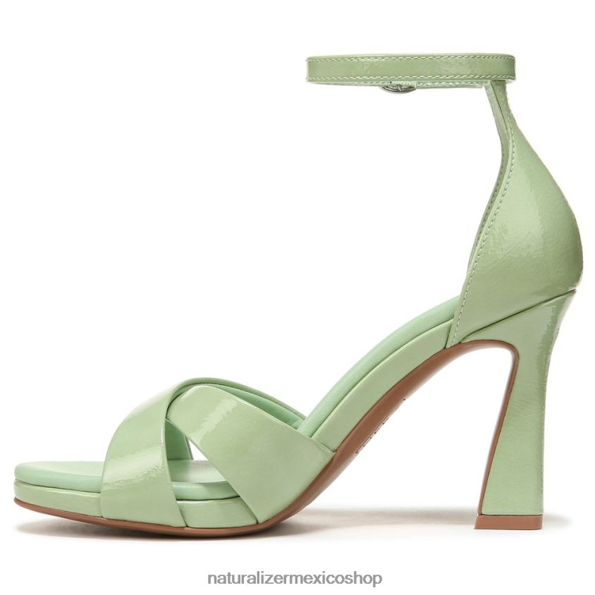 sandalias | sandalia de vestir lizbeth 60D4P0223 Naturalizer mujer charol verde menta