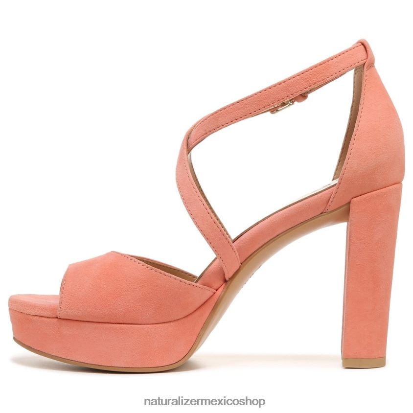 sandalias | sandalia de vestir melody 60D4P0100 Naturalizer mujer ante coral