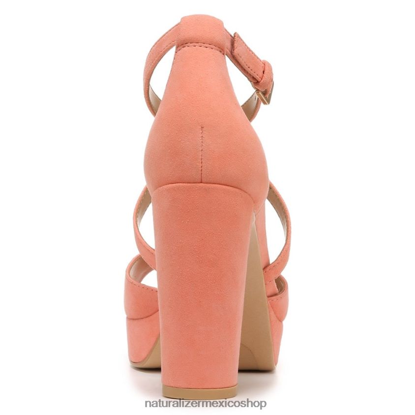 sandalias | sandalia de vestir melody 60D4P0100 Naturalizer mujer ante coral
