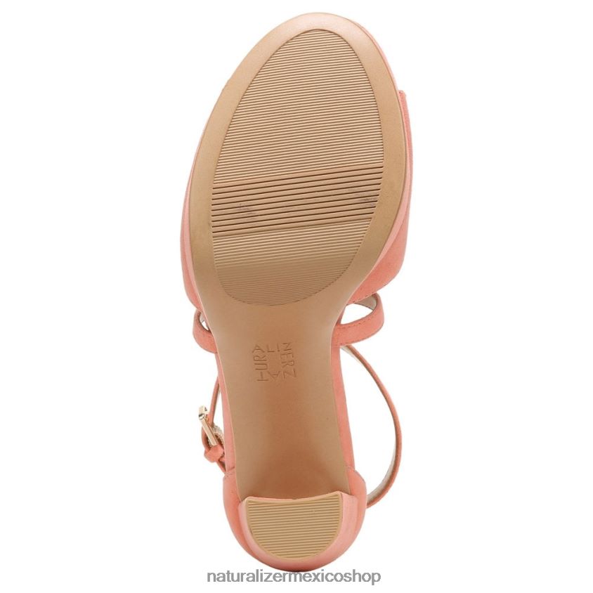 sandalias | sandalia de vestir melody 60D4P0100 Naturalizer mujer ante coral