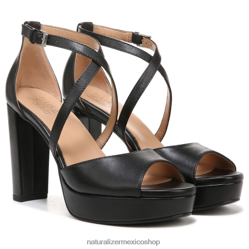 sandalias | sandalia de vestir melody 60D4P096 Naturalizer mujer cuero negro