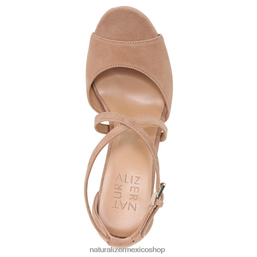 sandalias | sandalia de vestir melody 60D4P097 Naturalizer mujer ante marrón