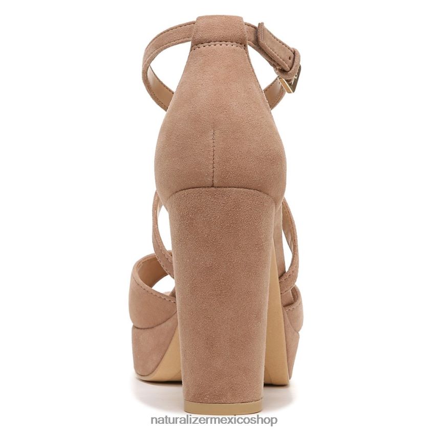 sandalias | sandalia de vestir melody 60D4P097 Naturalizer mujer ante marrón