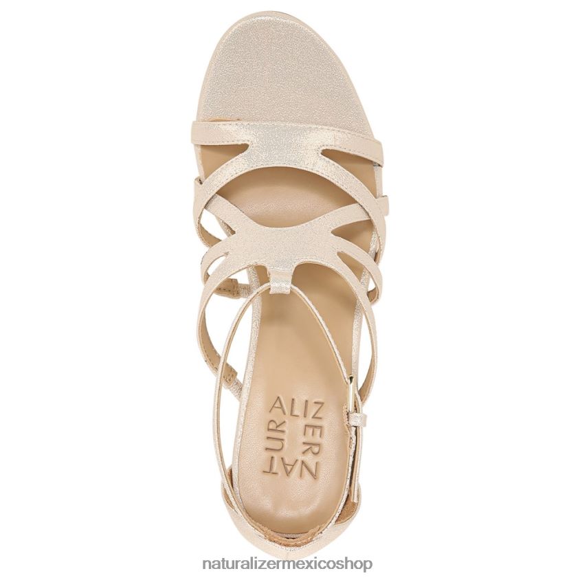 sandalias | sandalia de vestir neón 60D4P0563 Naturalizer mujer sintético dorado claro