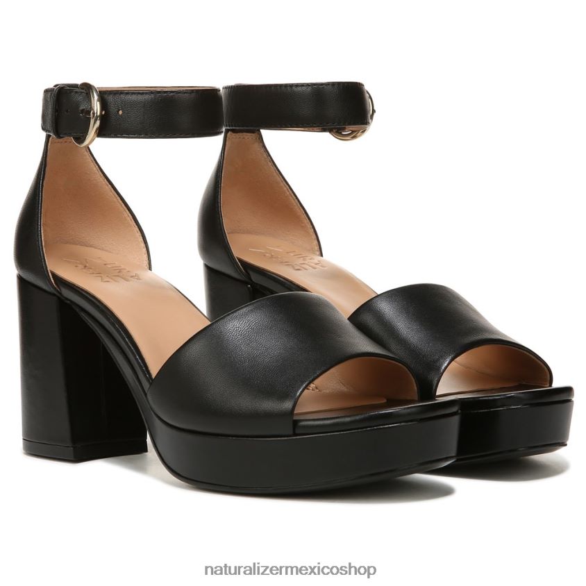 sandalias | sandalia de vestir perlada 60D4P0341 Naturalizer mujer cuero negro