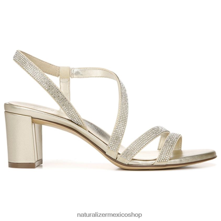 sandalias | sandalia de vestir vanessa 60D4P026 Naturalizer mujer tela de champán