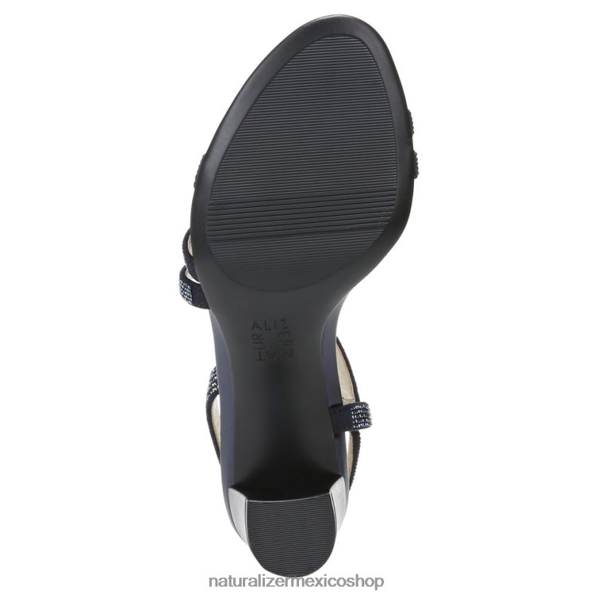 sandalias | sandalia de vestir vanessa 60D4P028 Naturalizer mujer tela azul marino francés