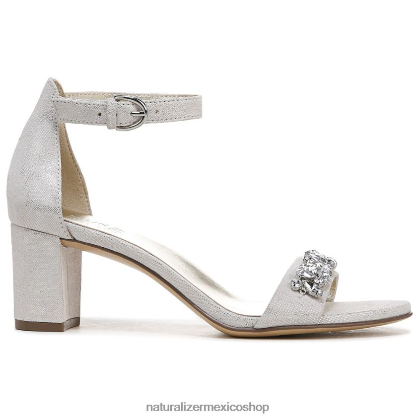 sandalias | sandalia de vestir vera 2 60D4P0609 Naturalizer mujer cuero plateado