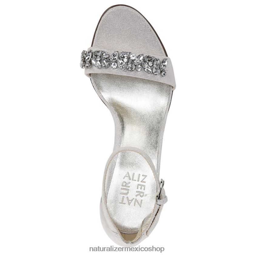 sandalias | sandalia de vestir vera 2 60D4P0609 Naturalizer mujer cuero plateado