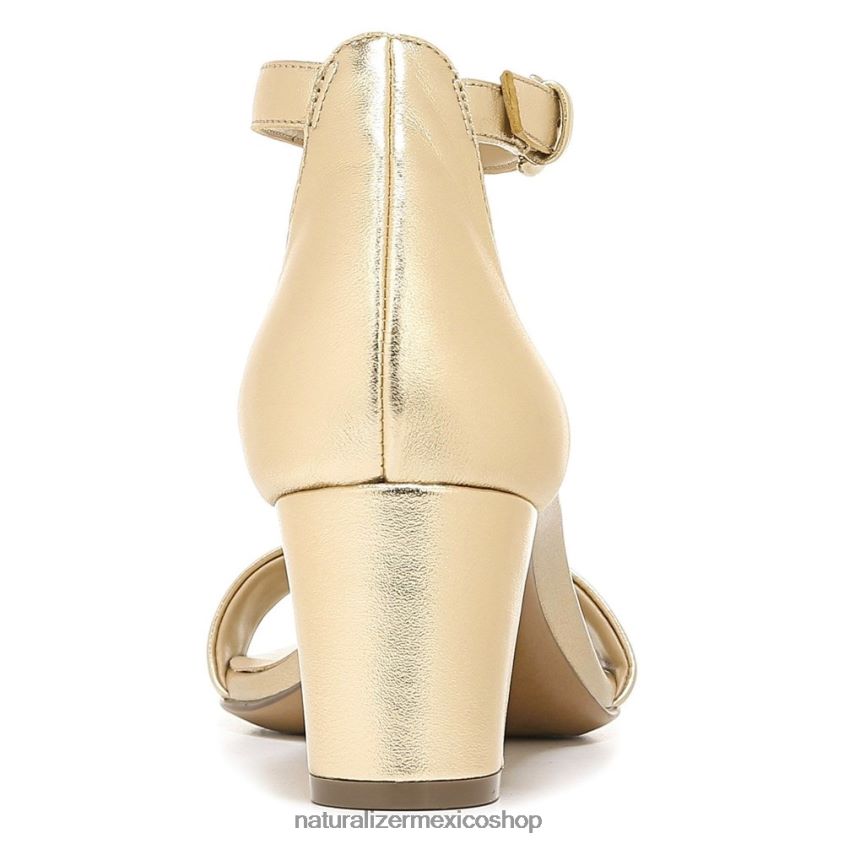 sandalias | sandalia de vestir vera 60D4P011 Naturalizer mujer cuero dorado oscuro