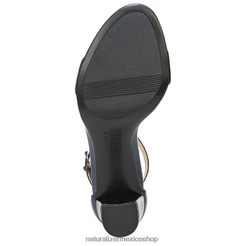 sandalias | sandalia de vestir vera 60D4P015 Naturalizer mujer cuero azul marino francés