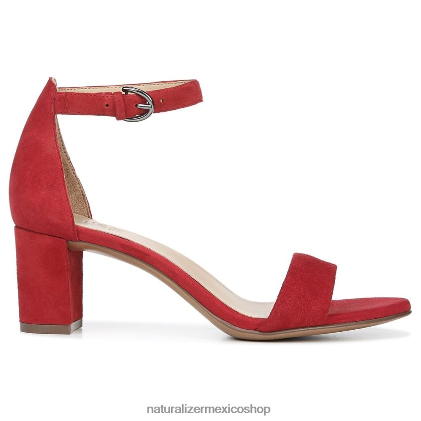 sandalias | sandalia de vestir vera 60D4P019 Naturalizer mujer gamuza de salsa picante