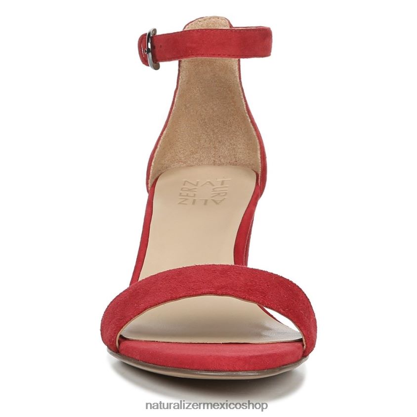 sandalias | sandalia de vestir vera 60D4P019 Naturalizer mujer gamuza de salsa picante