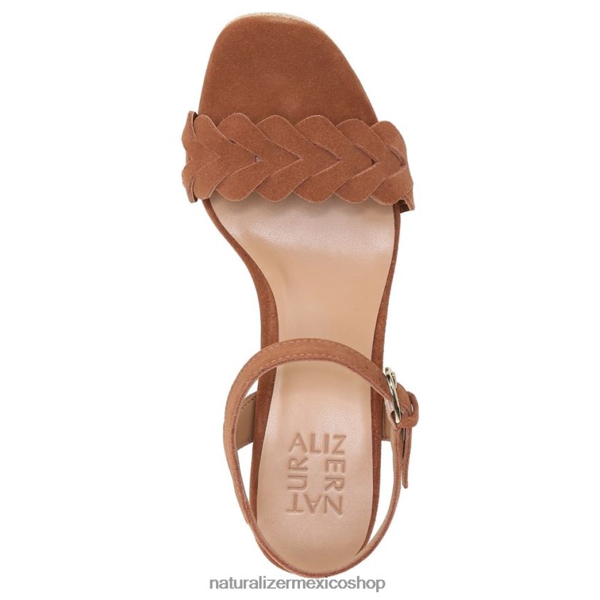 sandalias | sandalia pandora 60D4P0338 Naturalizer mujer cuero marrón té inglés