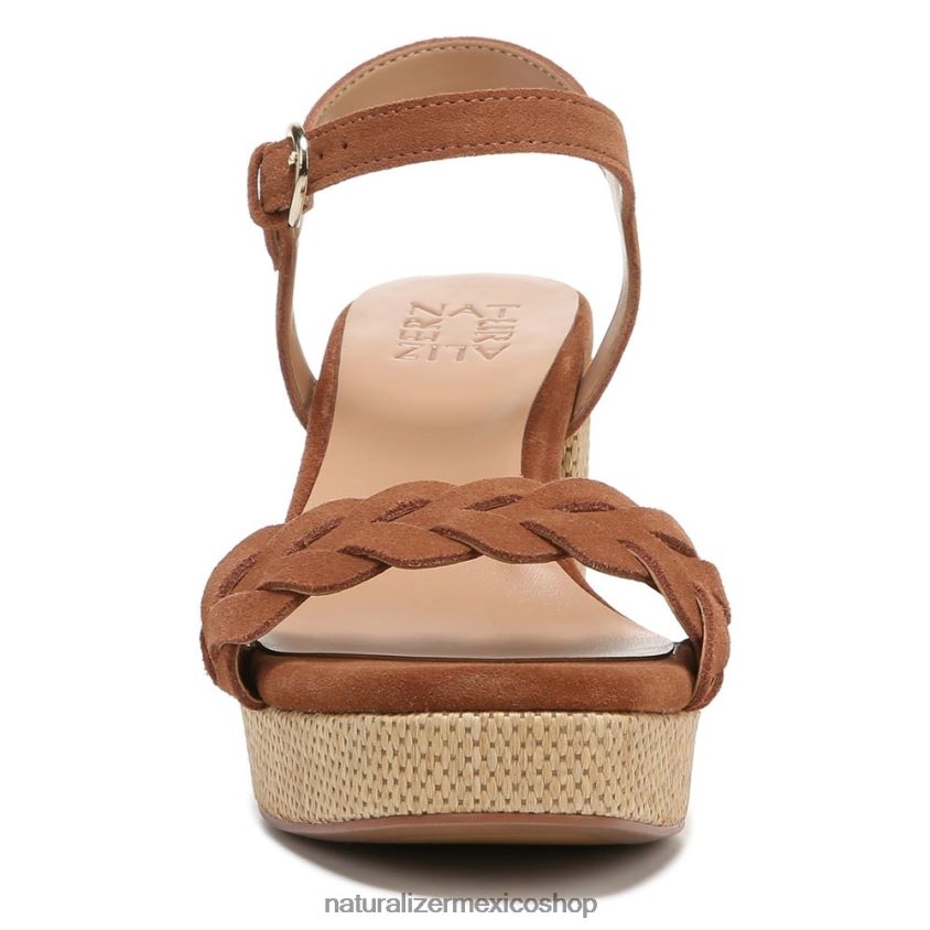 sandalias | sandalia pandora 60D4P0338 Naturalizer mujer cuero marrón té inglés