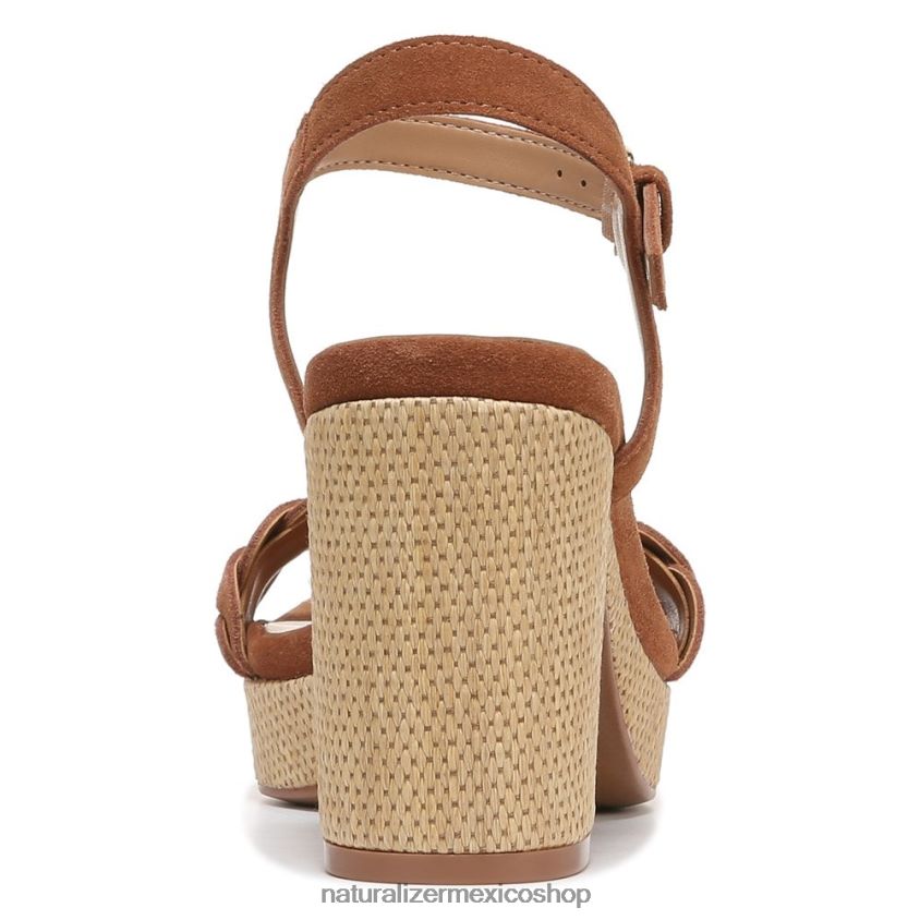 sandalias | sandalia pandora 60D4P0338 Naturalizer mujer cuero marrón té inglés