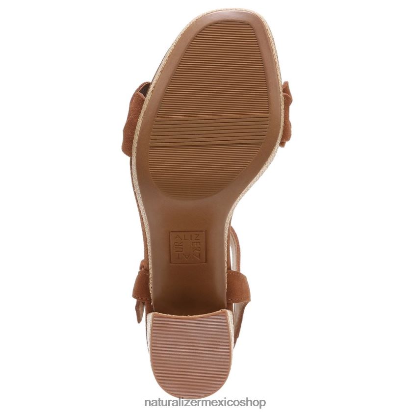 sandalias | sandalia pandora 60D4P0338 Naturalizer mujer cuero marrón té inglés