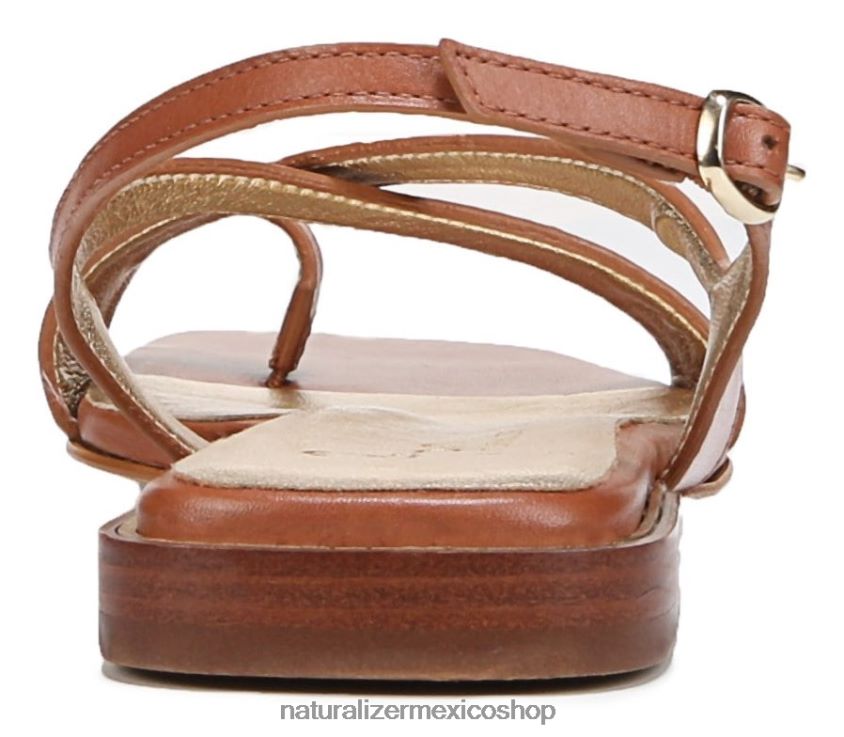 sandalias | 27 editar sandalia nikki 60D4P0239 Naturalizer mujer cuero marrón té inglés