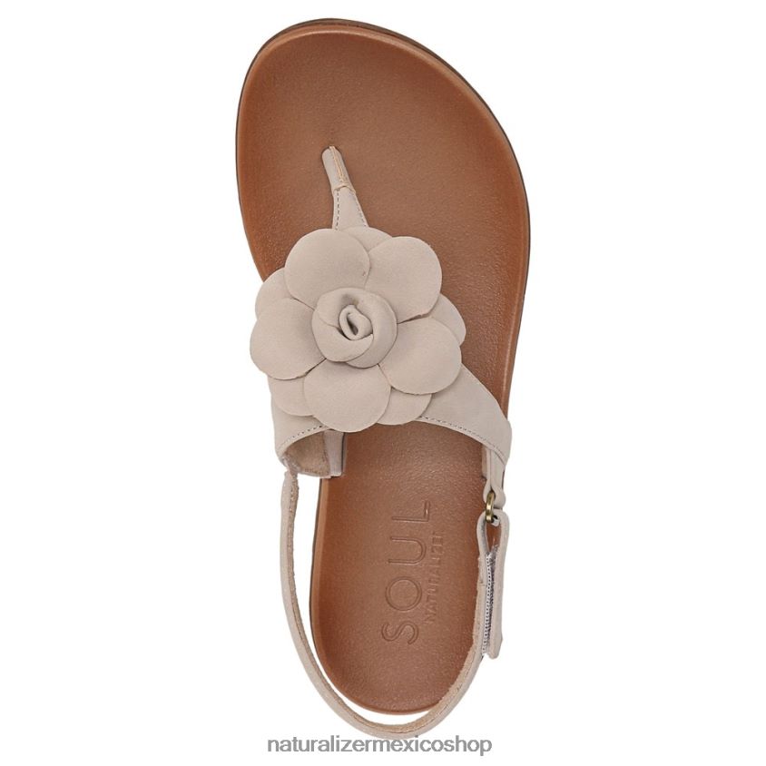 sandalias | alma cantar 2 tanga 60D4P0576 Naturalizer mujer sintético beige porcelana