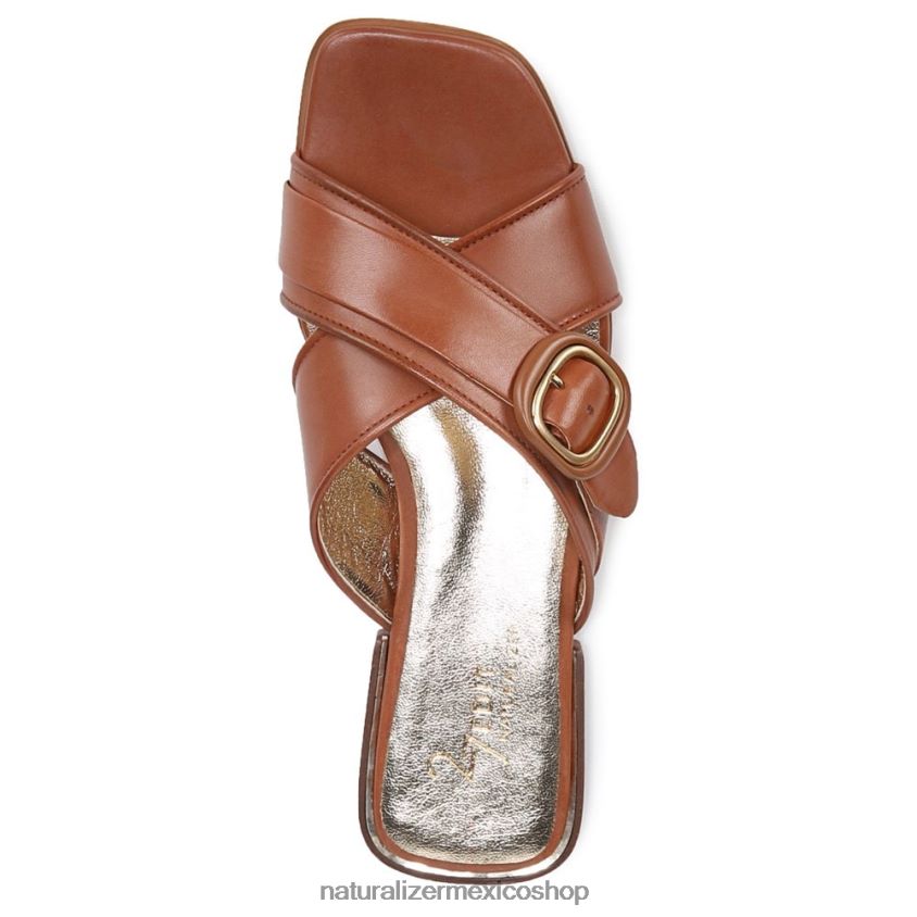 sandalias | sandalia 27 edit naia 60D4P0229 Naturalizer mujer cuero marrón té inglés