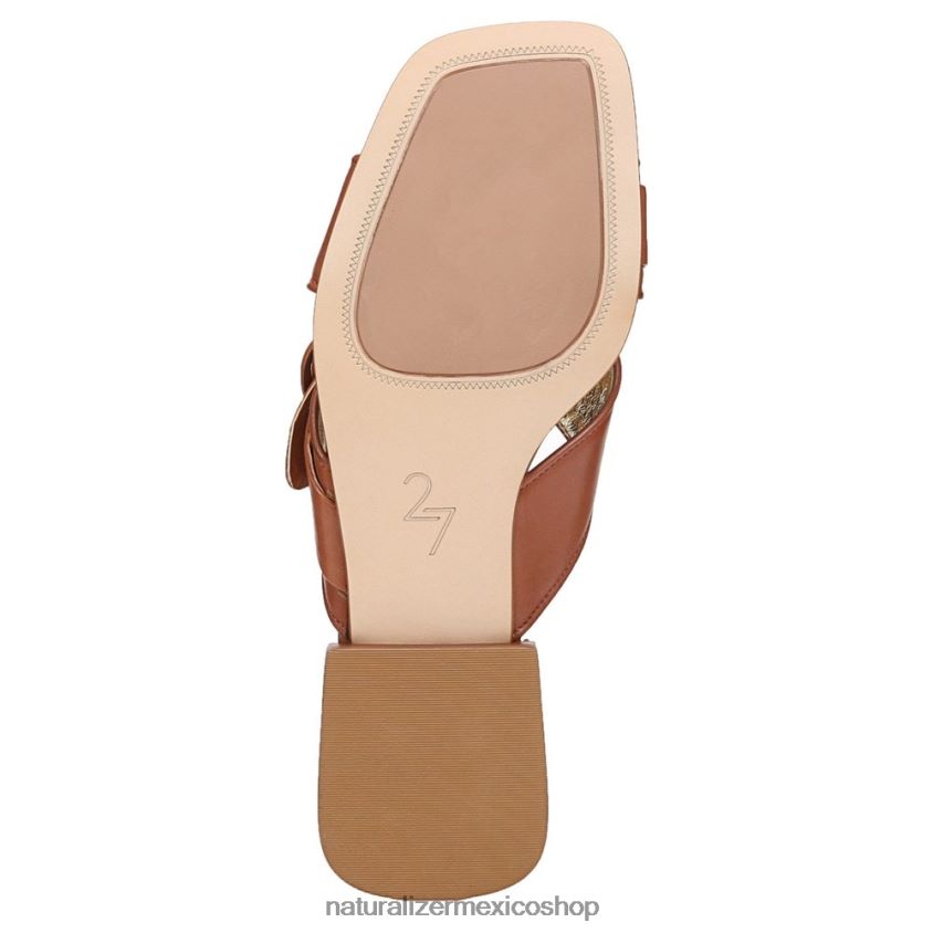 sandalias | sandalia 27 edit naia 60D4P0229 Naturalizer mujer cuero marrón té inglés