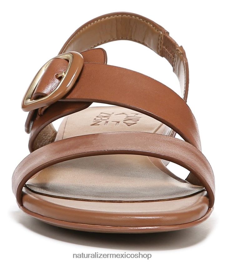 sandalias | sandalia 60D4P0245 Naturalizer mujer cuero marrón té inglés
